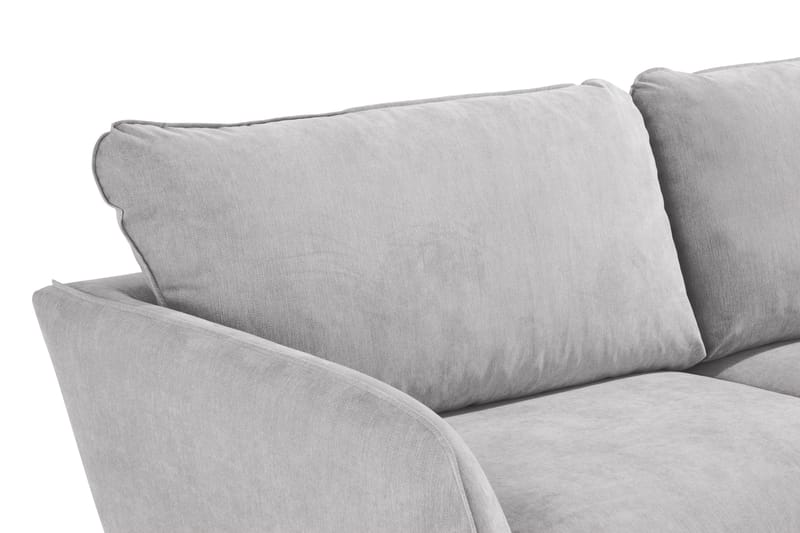 Trend Lyx 3-sits Tygsoffa - Ljusgrå - Möbler - Soffa - 3 sits soffa