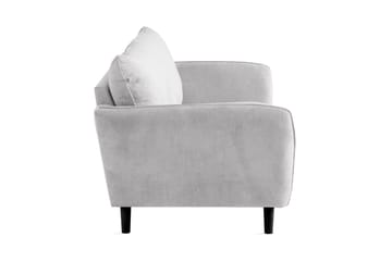 Trend Lyx 3-sits Tygsoffa - Ljusgrå - Möbler - Soffa - 3 sits soffa