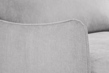 Trend Lyx 3-sits Tygsoffa - Ljusgrå - Möbler - Soffa - 3 sits soffa