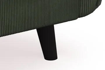Trend Lyx 4-sits Vänstervänd U-formad Soffa med Divan och Schäslong i Manchester - Mörkgrön - Möbler - Soffa - U-soffa