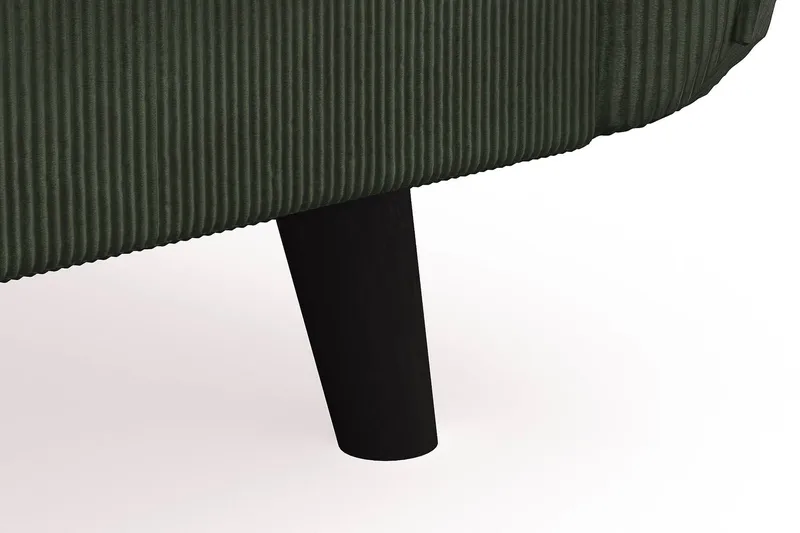 Trend Lyx 4-sits Vänstervänd U-formad Soffa med Divan och Schäslong i Manchester - Mörkgrön - Möbler - Soffa - U-soffa