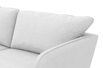 Trend Lyx 6-sits Vändbar L-formad Hörnsoffa i Tyg - Ljusgrå - Möbler - Soffa - Hörnsoffa