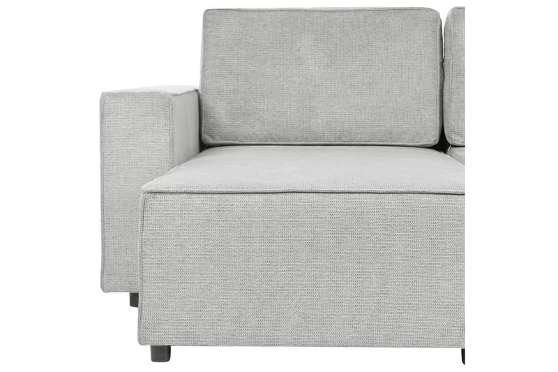 U-formad soffa Vatne Grå/svart - Grå/svart - Möbler - Soffa - Soffgrupp
