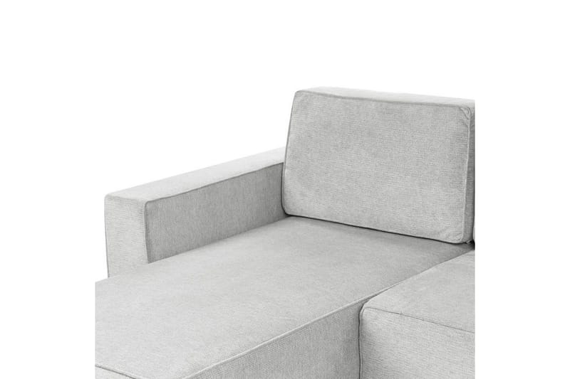 U-formad soffa Vatne Grå/svart - Grå/svart - Möbler - Soffa - Soffgrupp