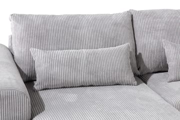 Copenhagen 5-sits Högervänd U-formad Soffa med Divan och Schäslong i Manchester - Ljusgrå - Möbler - Soffa - U-soffa
