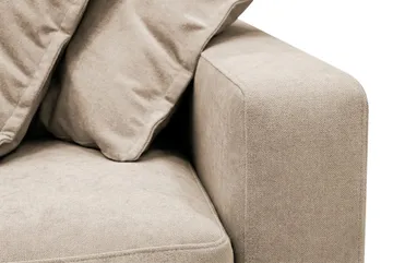 Valencia Extra Djup 3-sits Soffa i Chenille - Brun - Möbler - Soffa - 3 sits soffa