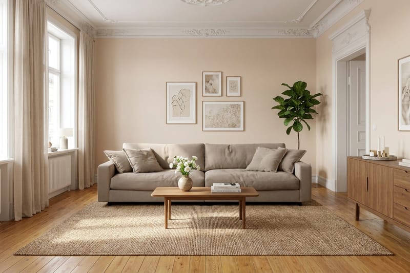 Valencia Extra Djup 4-sits Soffa - Möbler - Soffa - 4 sits soffa