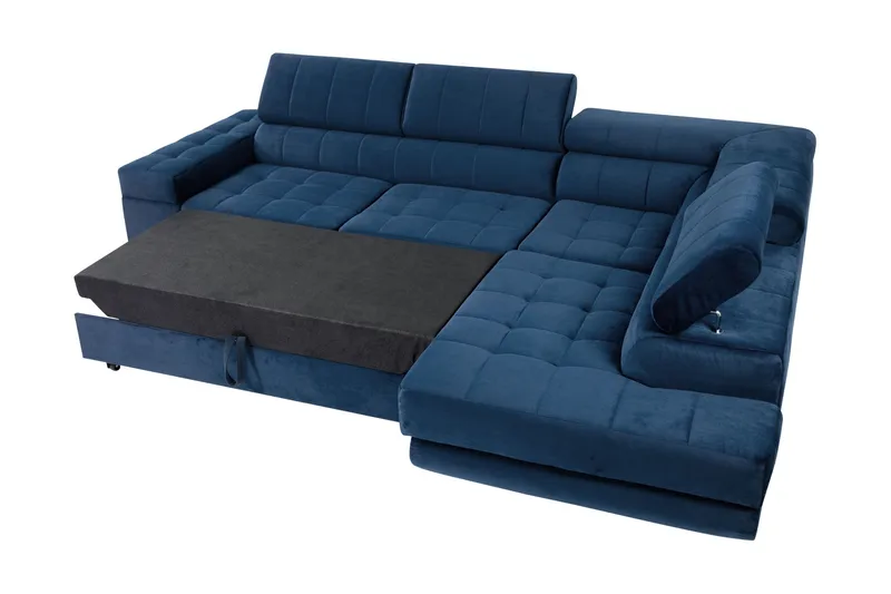 Warwick Bäddsoffa med Schäslong 3-sits - Rosa - Möbler - Soffa - Bäddsoffa