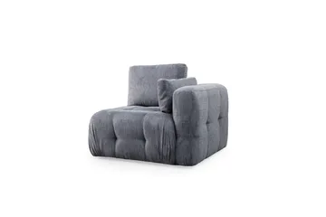 Yvara Soffa 2-sits - Grå - Möbler - Soffa - Modulsoffor - Komplett modulsoffa