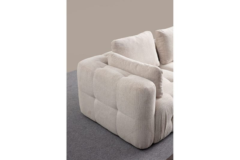 Yvara Soffa 3-sits - Beige - Möbler - Soffa - Modulsoffor - Komplett modulsoffa