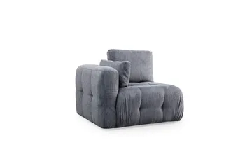 Yvara Soffa 3-sits - Grå - Möbler - Soffa - Modulsoffor - Komplett modulsoffa