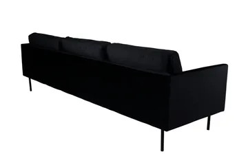 Zoom 3-sits Soffa Sammet - Svart - Möbler - Soffa - Sammetssoffa