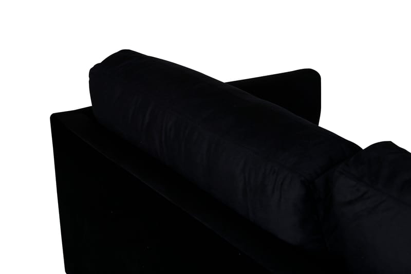 Zoom 3-sits Soffa Sammet - Svart - Möbler - Soffa - Sammetssoffa