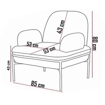 Zyricus Soffgrupp 2-sits Soffa + 2 Fåtöljer Teddy - Svart - Möbler - Soffa - Soffgrupp