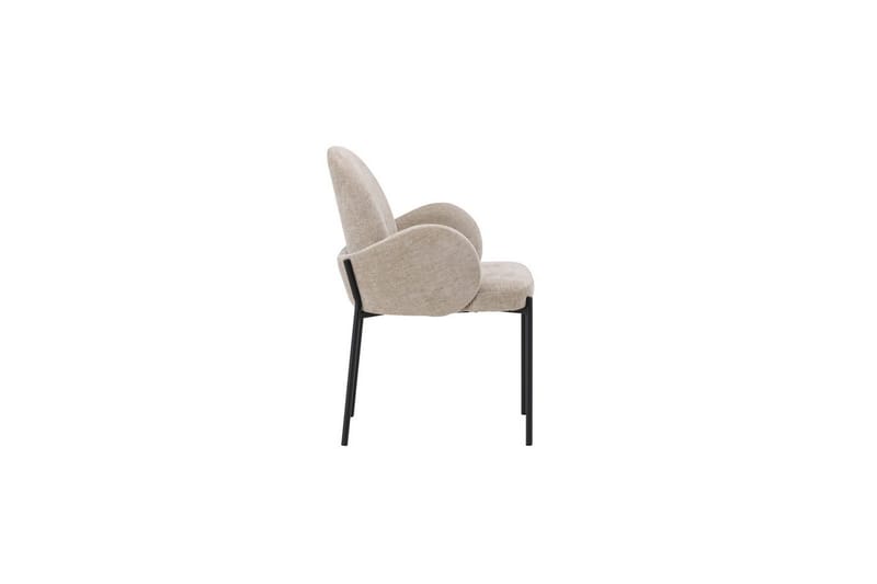 Blom Matstol - Beige - Möbler - Stolar & fåtöljer - Karmstol