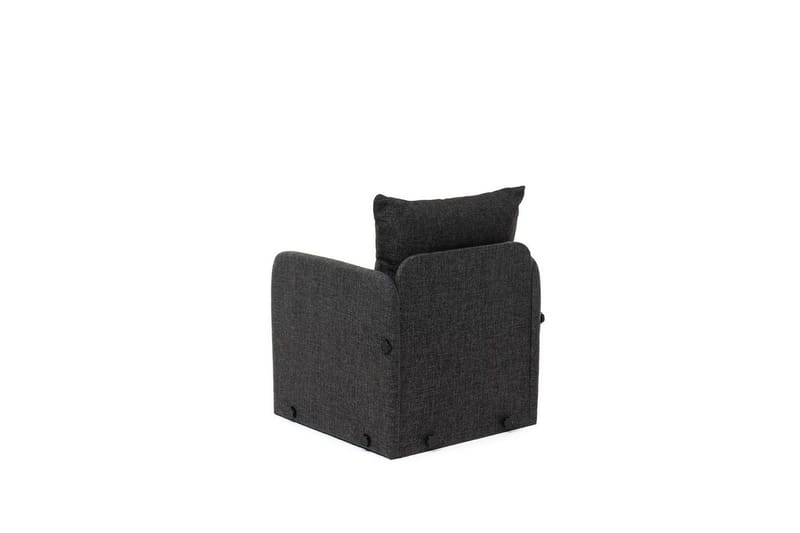 1-sits bäddsoffa Rubby Mörkgrå - Mörkgrå - Möbler - Stolar & fåtöljer - Fåtölj - Bäddfåtölj