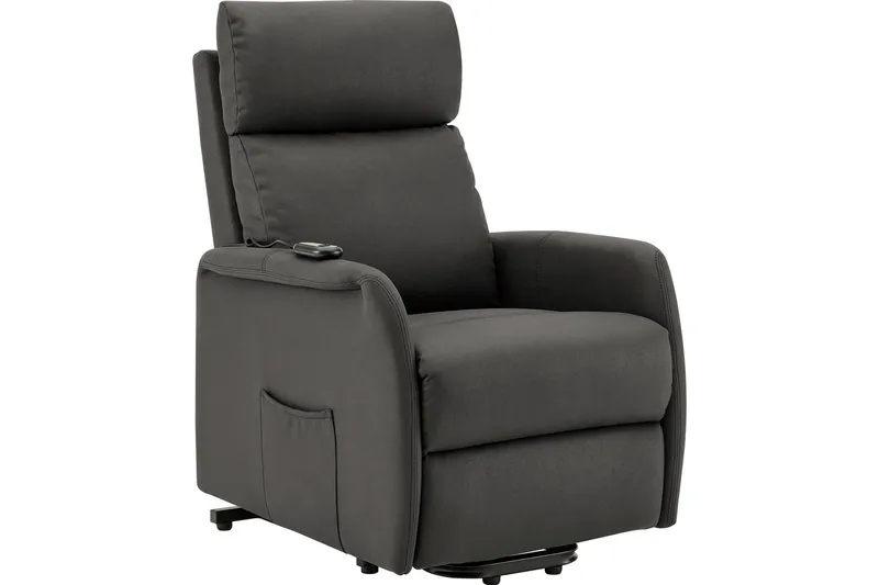 Karkas Reclinerfåtölj, Tyg/Antracit