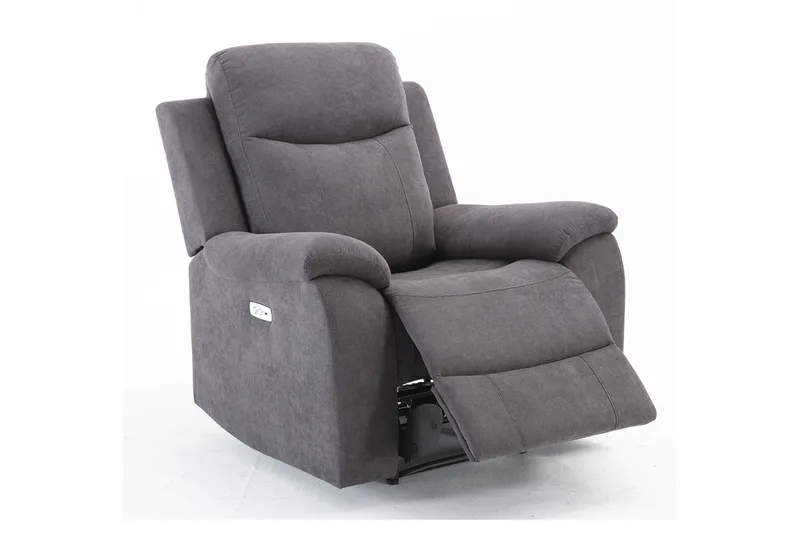 Milo Recliner Fåtölj Grå - Möbler - Stolar & fåtöljer - Fåtölj - Biofåtölj & reclinerfåtölj