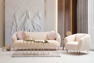 Caraquet Fåtölj - Beige - Möbler - Stolar & fåtöljer - Fåtölj