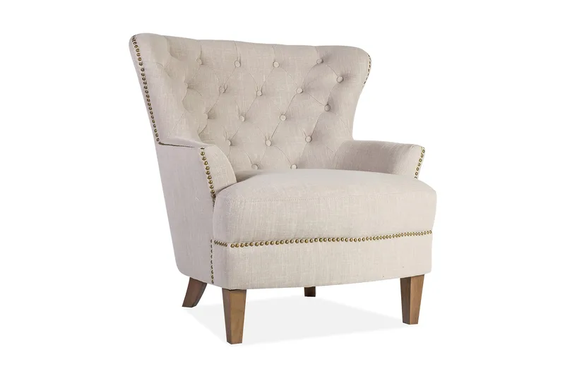 Fåtölj Holmes 79x85xh98 cm Beige