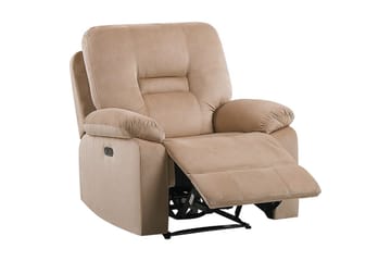 Elektrisk reclinerfåtölj Rovik Beige - Beige - Möbler - Stolar & fåtöljer - Fåtölj - Biofåtölj & reclinerfåtölj