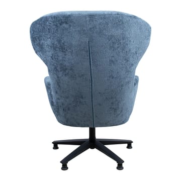Fåtölj Karolina 80x40xh85 cm, melamin med ekbark - Blå - Möbler - Stolar & fåtöljer - Fåtölj - Öronlappsfåtölj