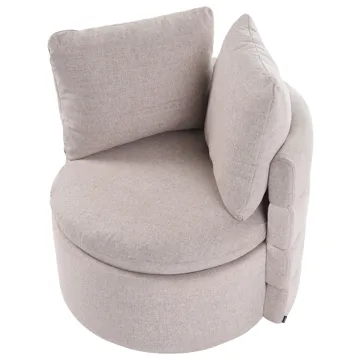 Fåtölj Randers - Beige - Möbler - Stolar & fåtöljer - Fåtölj - Clubfåtölj