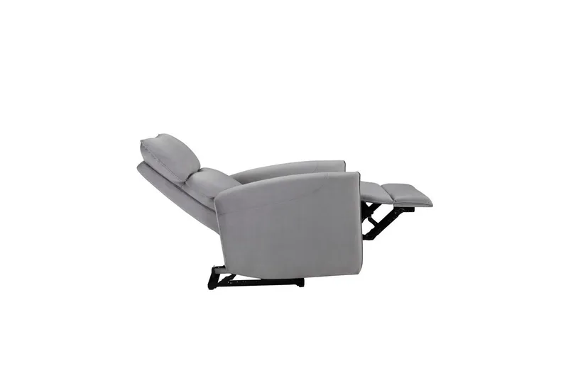 Fåtölj Pineto Grå, Sammet/Metall/Trä - Grå, Sammet/Metall/Trä - Möbler - Stolar & fåtöljer - Fåtölj - Biofåtölj & reclinerfåtölj