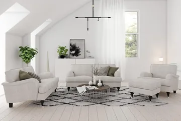 Howard Classic Fåtölj - Beige - Möbler - Stolar & fåtöljer - Fåtölj - Howard fåtölj