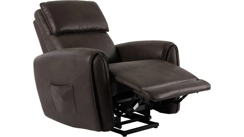 Lunaro Reclinerfåtölj Elektrisk - Brun - Möbler - Stolar & fåtöljer - Fåtölj - Biofåtölj & reclinerfåtölj