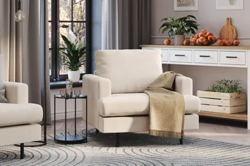 Menard Compact Fåtölj - Beige - Möbler - Stolar & fåtöljer - Fåtölj