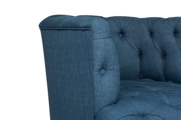 Monroew Fåtölj - Mörkblå/Natur - Möbler - Stolar & fåtöljer - Fåtölj