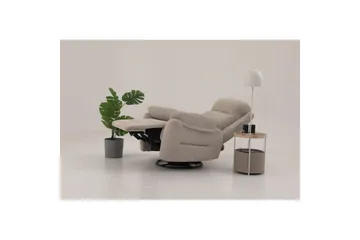 Navren Reclinerfåtölj Elektrisk - Krämvit - Möbler - Stolar & fåtöljer - Fåtölj - Biofåtölj & reclinerfåtölj