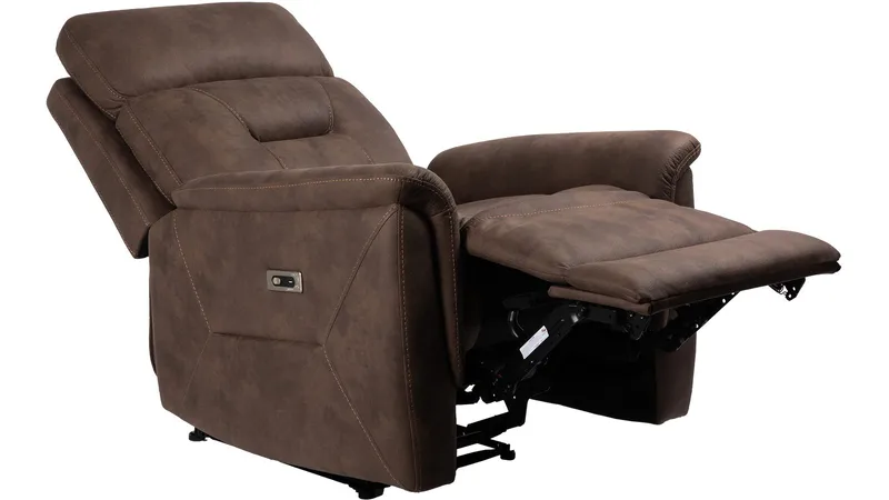 Novira reclinerfåtölj Elektrisk - Brun - Möbler - Stolar & fåtöljer - Fåtölj - Biofåtölj & reclinerfåtölj