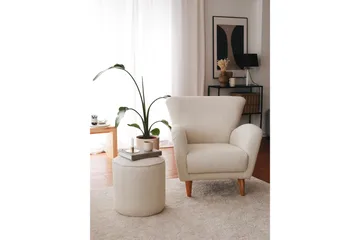 Patwa Teddy Fåtölj White - Vit - Möbler - Stolar & fåtöljer - Fåtölj