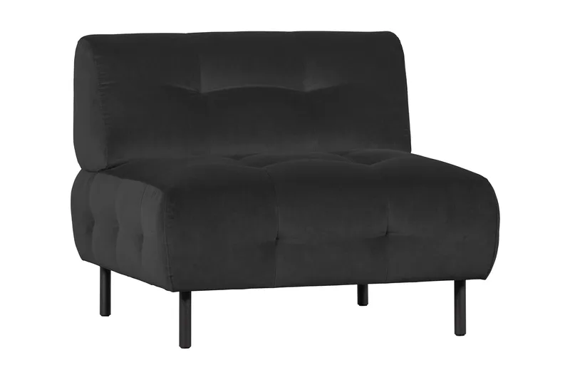 Ranta Loungefåtölj, Svart