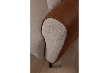 Rebelo Fåtölj - Beige - Möbler - Stolar & fåtöljer - Fåtölj - Skinnfåtölj & läderfåtölj