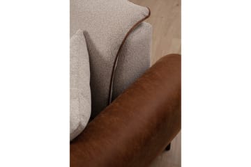 Rebelo Fåtölj - Beige - Möbler - Stolar & fåtöljer - Fåtölj - Skinnfåtölj & läderfåtölj