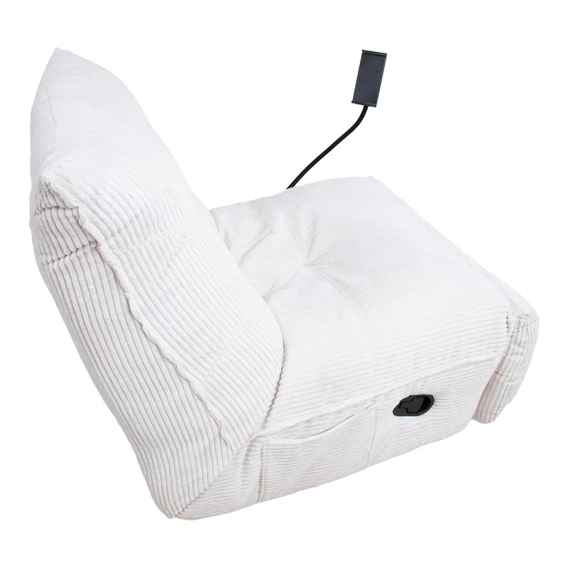 Recliner vilstol Selor med manuell mekanism - creme - Möbler - Stolar & fåtöljer - Fåtölj - Fåtölj med fotpall