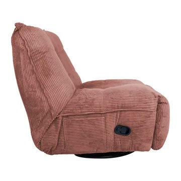 Recliner vilstol Selor med manuell mekanism - rosa - Möbler - Stolar & fåtöljer - Fåtölj - Fåtölj med fotpall