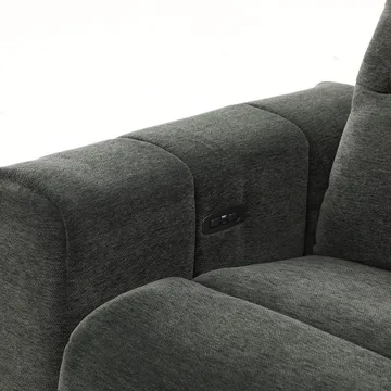 Reclinerfåtölj Ödmark med elektrisk mekanism - grå - Möbler - Stolar & fåtöljer - Fåtölj - Biofåtölj & reclinerfåtölj
