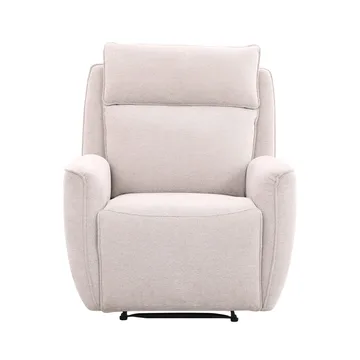 Reclinerfåtölj Östvik med manuell mekanism - beige - Möbler - Stolar & fåtöljer - Fåtölj - Biofåtölj & reclinerfåtölj