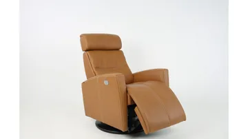 Reclinerfåtölj Bulgarsk - Cognac - Möbler - Stolar & fåtöljer - Fåtölj - Skinnfåtölj & läderfåtölj