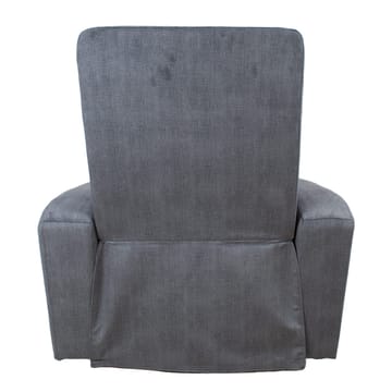 Reclinerfåtölj Darvi med elektrisk mekanism - grå sammet - Möbler - Stolar & fåtöljer - Fåtölj - Biofåtölj & reclinerfåtölj