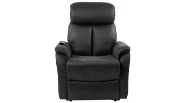 Reclinerfåtölj Eirvik med Elektrisk Lift - lacey grey - Möbler - Stolar & fåtöljer - Fåtölj - Skinnfåtölj & läderfåtölj