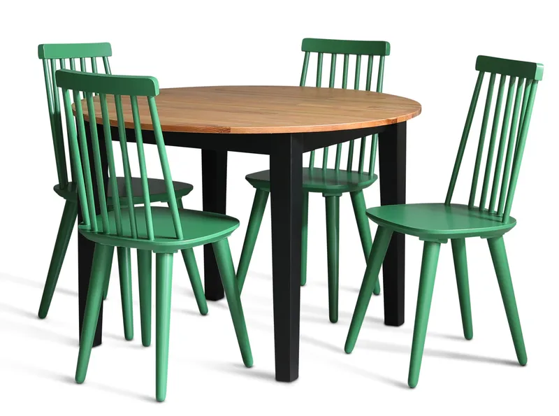 Grön pinnstol färgkod RAL6001 - Grön RAL6001 - Möbler - Stolar & fåtöljer - Matstol & köksstol
