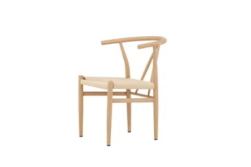 Alfons Karmstol - Beige - Möbler - Stolar & fåtöljer - Karmstol