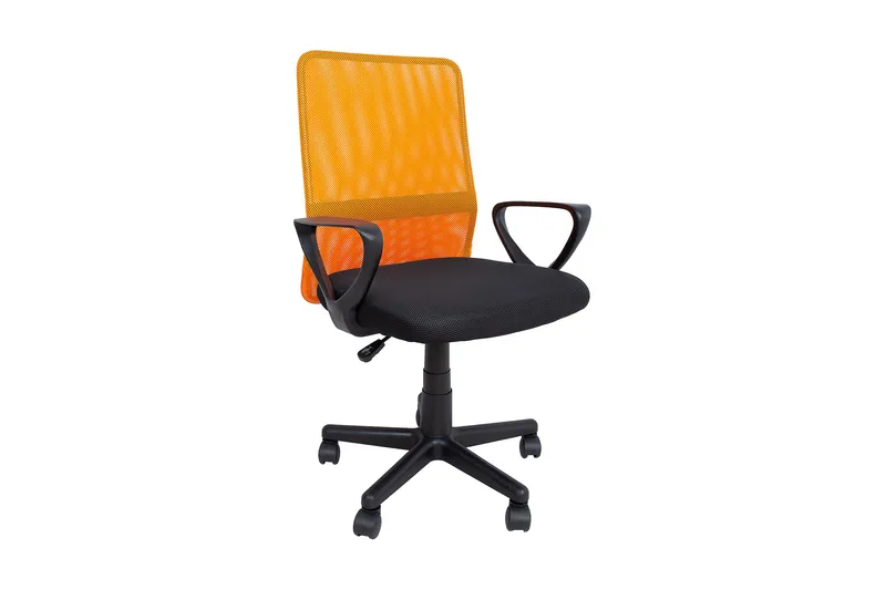 Belinda Kontorstol Svart/Orange