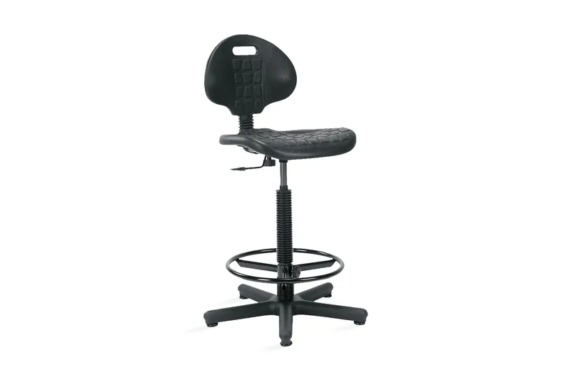 Kontorstol Hög Nargo 71x71xh89-120 cm Svart