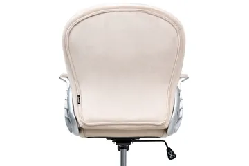 Kontorsstol Princess - Beige, Silver, Svart - Möbler - Stolar & fåtöljer - Kontorsstol & skrivbordsstol